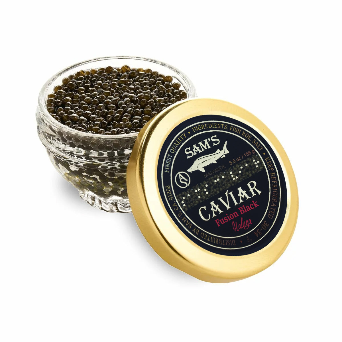 Kaluga Fusion Black Caviar – Sam's Caviar