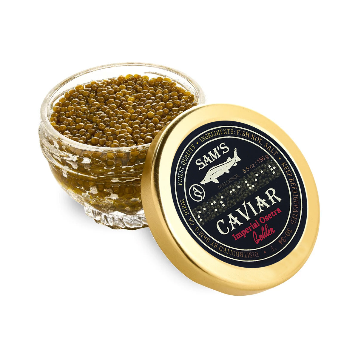 osetra imperial golden caviar