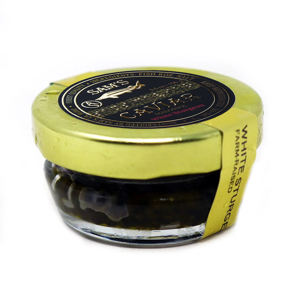 white sturgeon caviar